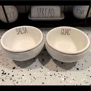 Guacamole and Salsa bistro set